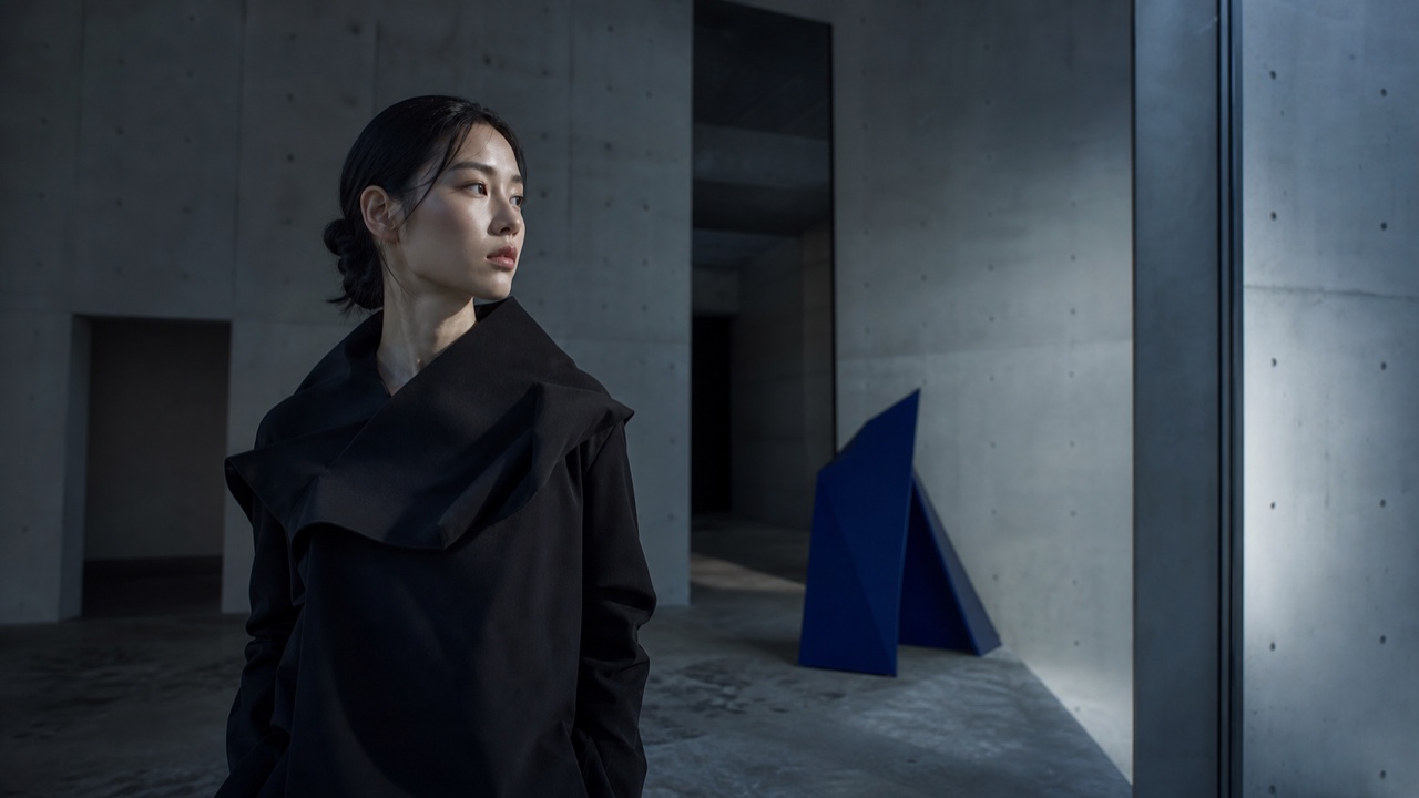 Cinematic portrait style example